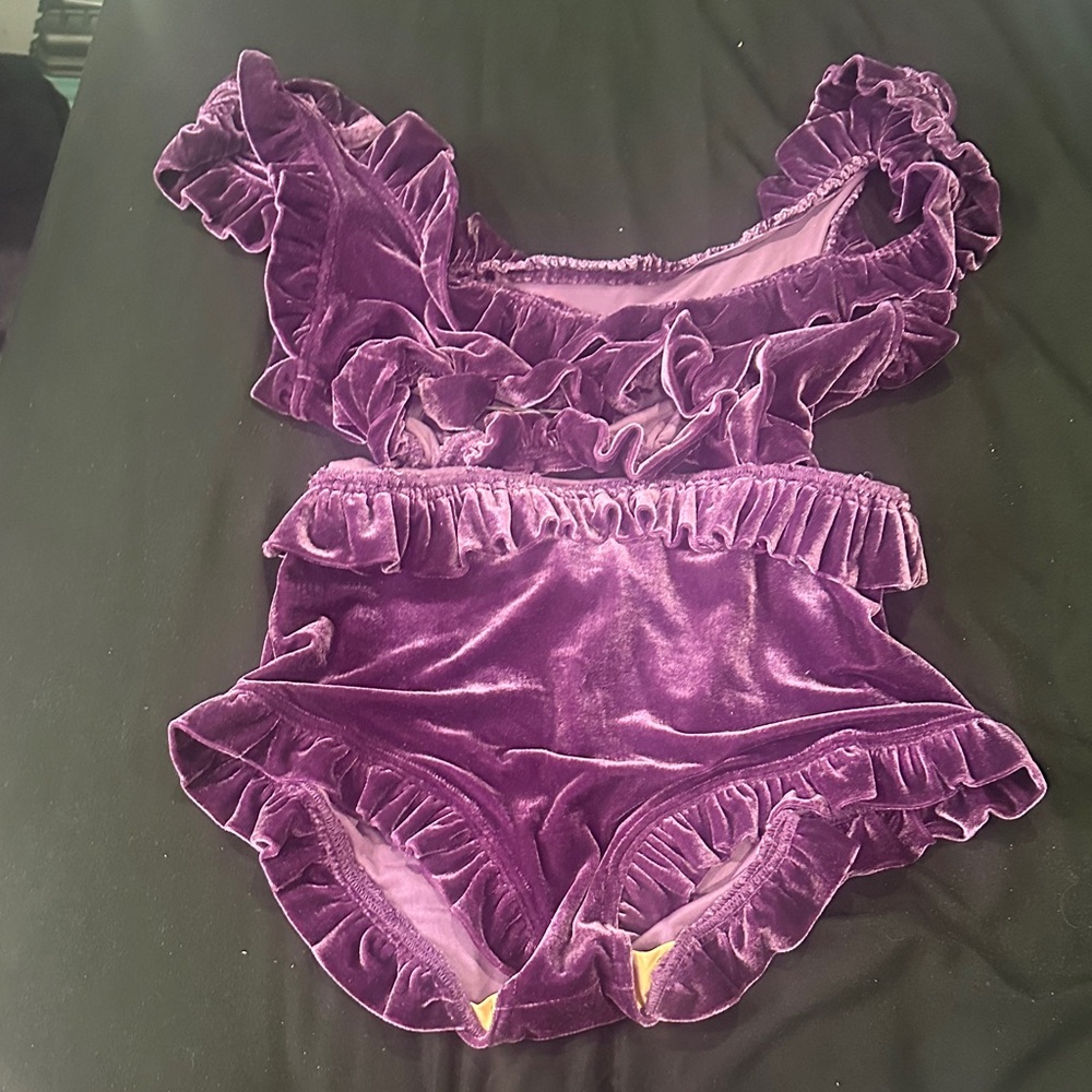 Lavendure Shorts and Top Set